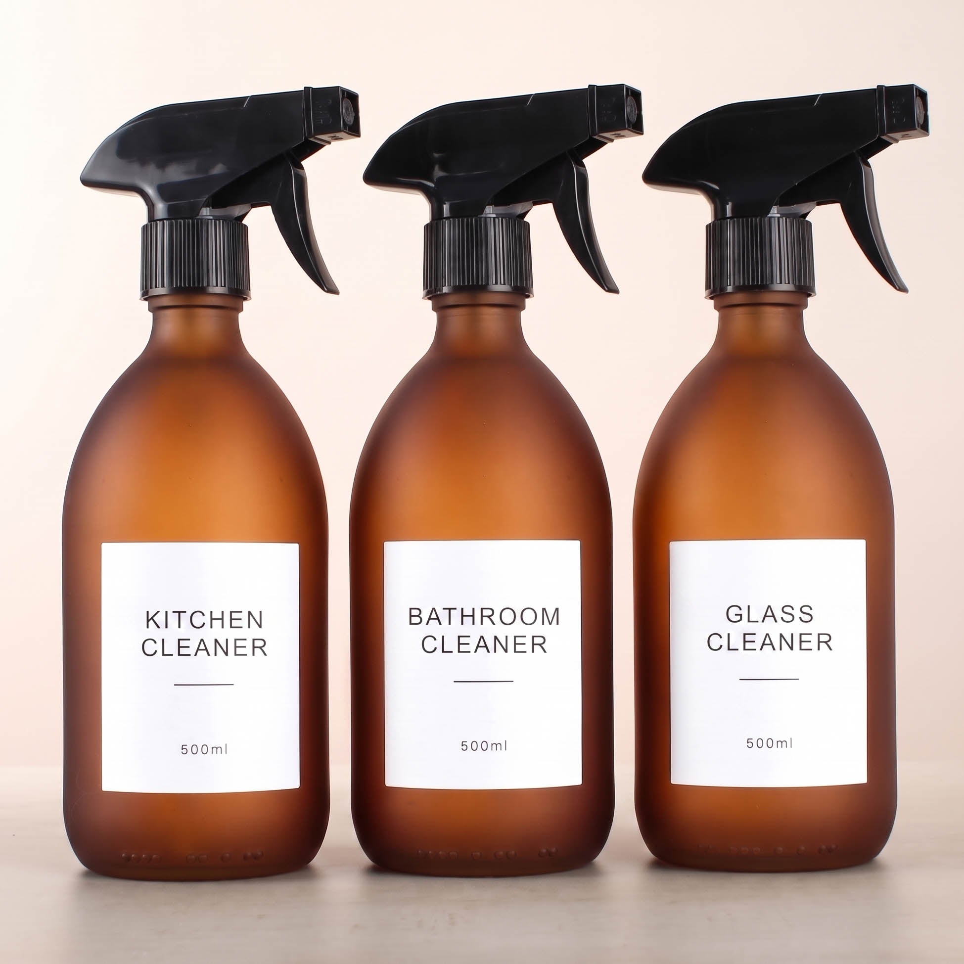 FA White spray bottle set of 3