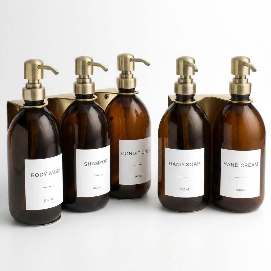 GB AG bathroom bundle - white labels