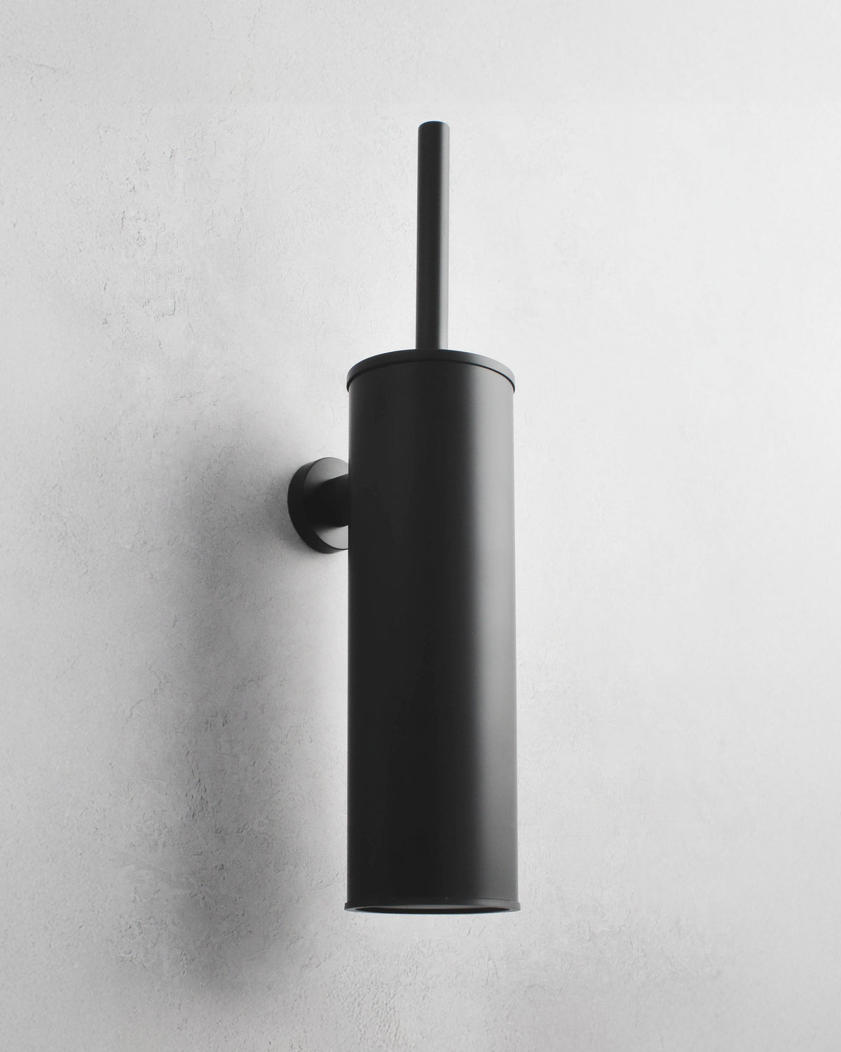 Matte Black Toilet Brush & Holder - Namie Home