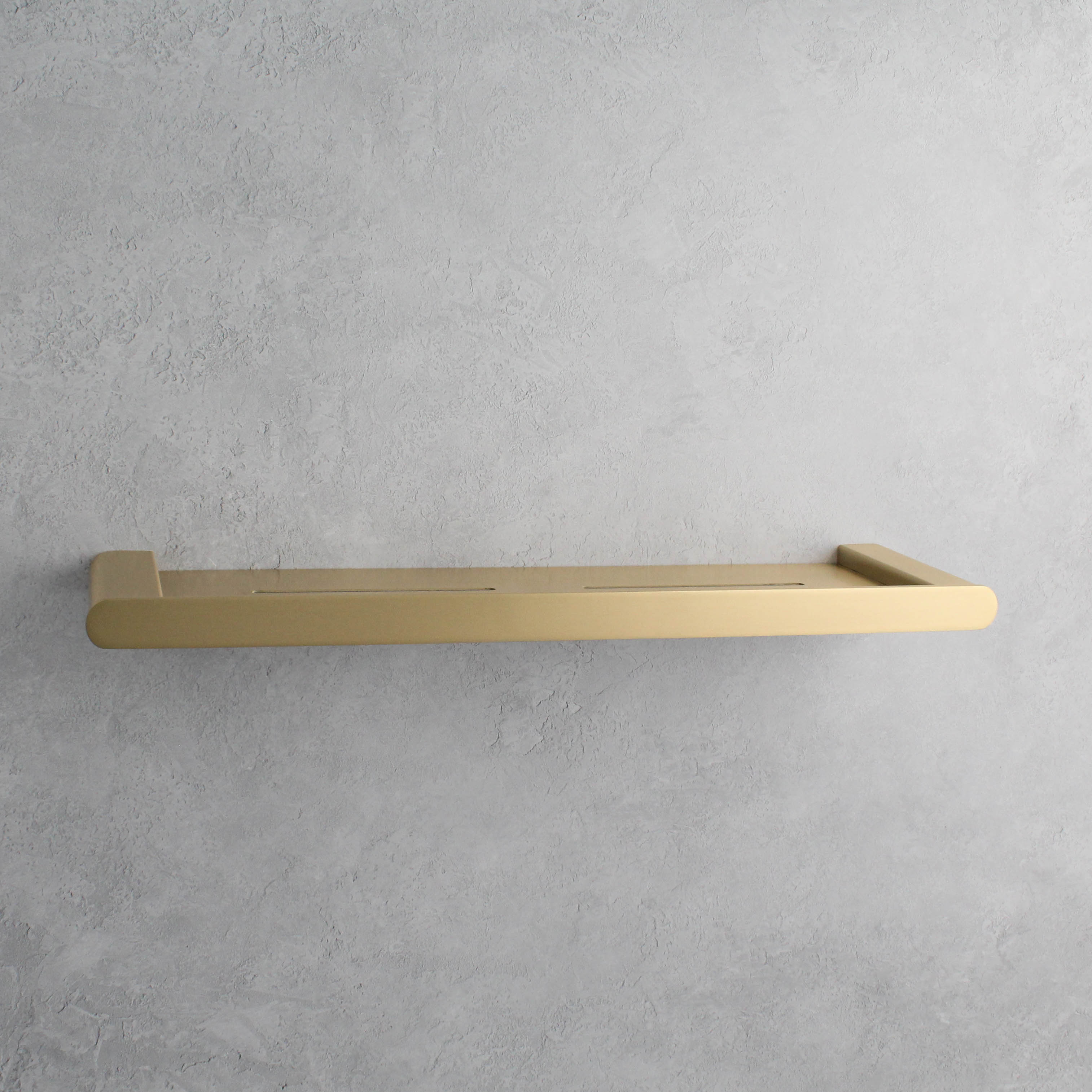 Brushed Gold Shower Shelf - Namie Home