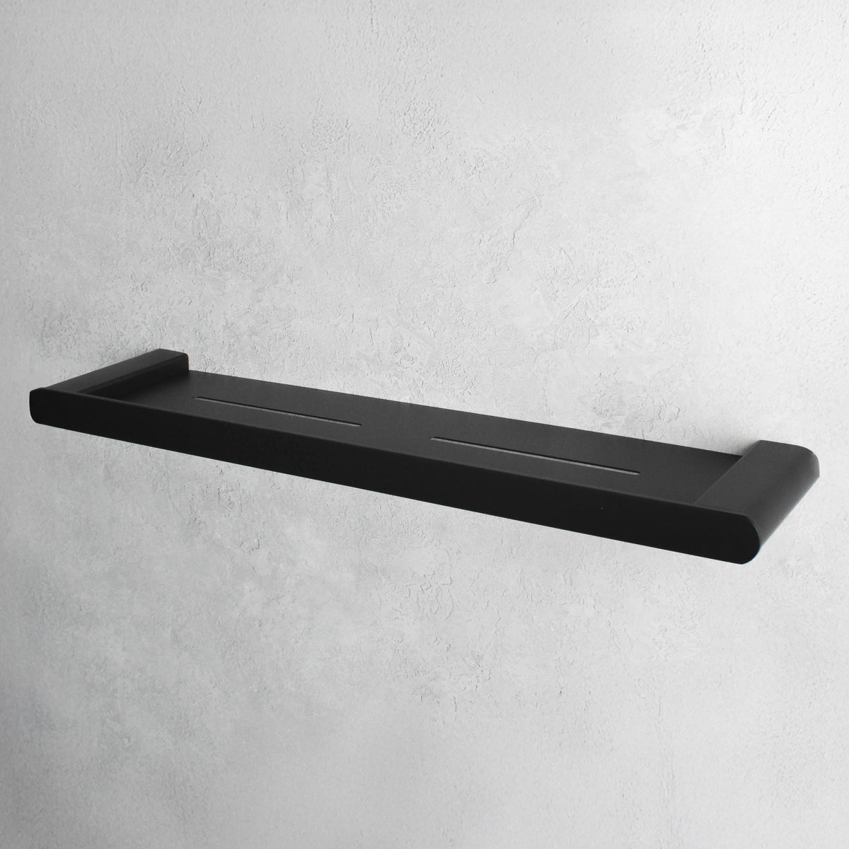 Matte Black Shower Shelf - Metal Bathroom Fixtures for Home & Business ...