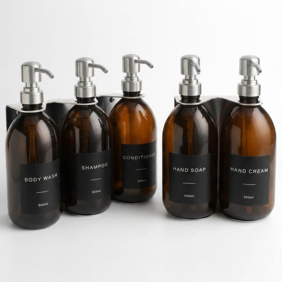 SB AG bathroom bundle - black labels