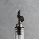 Clear Glass Tall Neck Oil Bottle - Namie Home