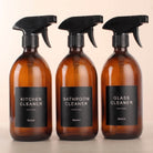 AG Black spray bottle set of 3