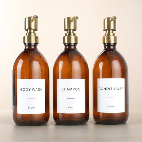 Body Wash, Shampoo & Conditioner Set