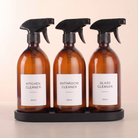 AG W spray set of 3 with Black Stone tray