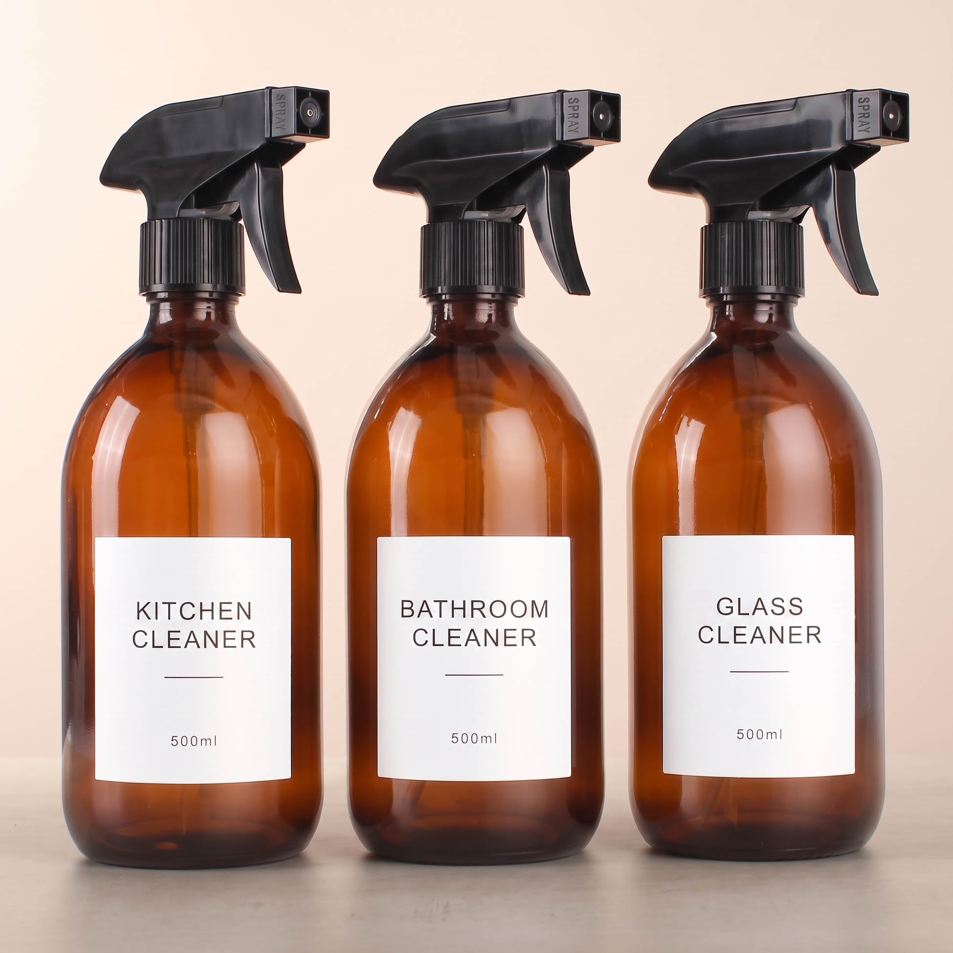AG White spray bottle set of 3