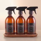 AP B spray set of 3 with Acacia tray