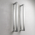 Brushed Silver Towel Holder