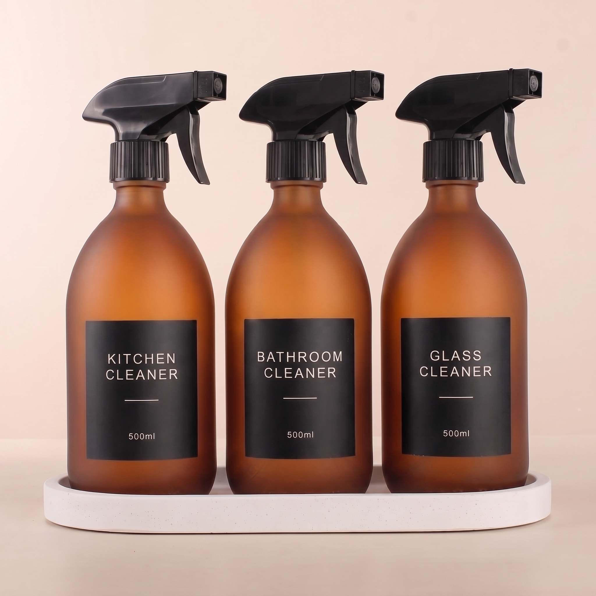 FA B spray set of 3 with White Stone tray
