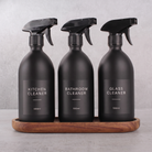 FB B spray set of 3 with Acacia tray