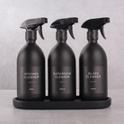 FB B spray set of 3 with Black Stone tray