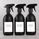 FB White spray bottle set of 3
