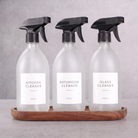 FC W spray set of 3 with Acacia tray
