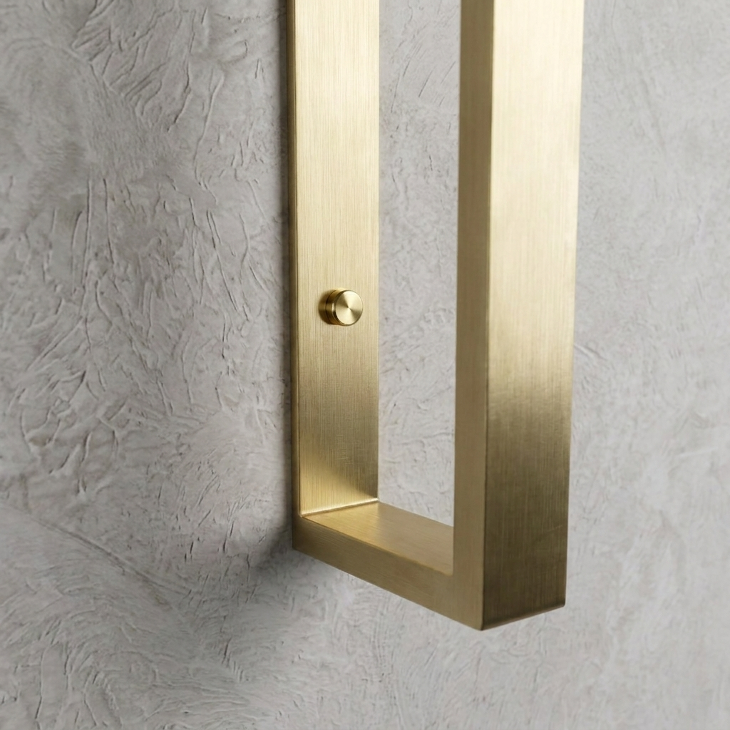 Brushed Gold Towel Holder