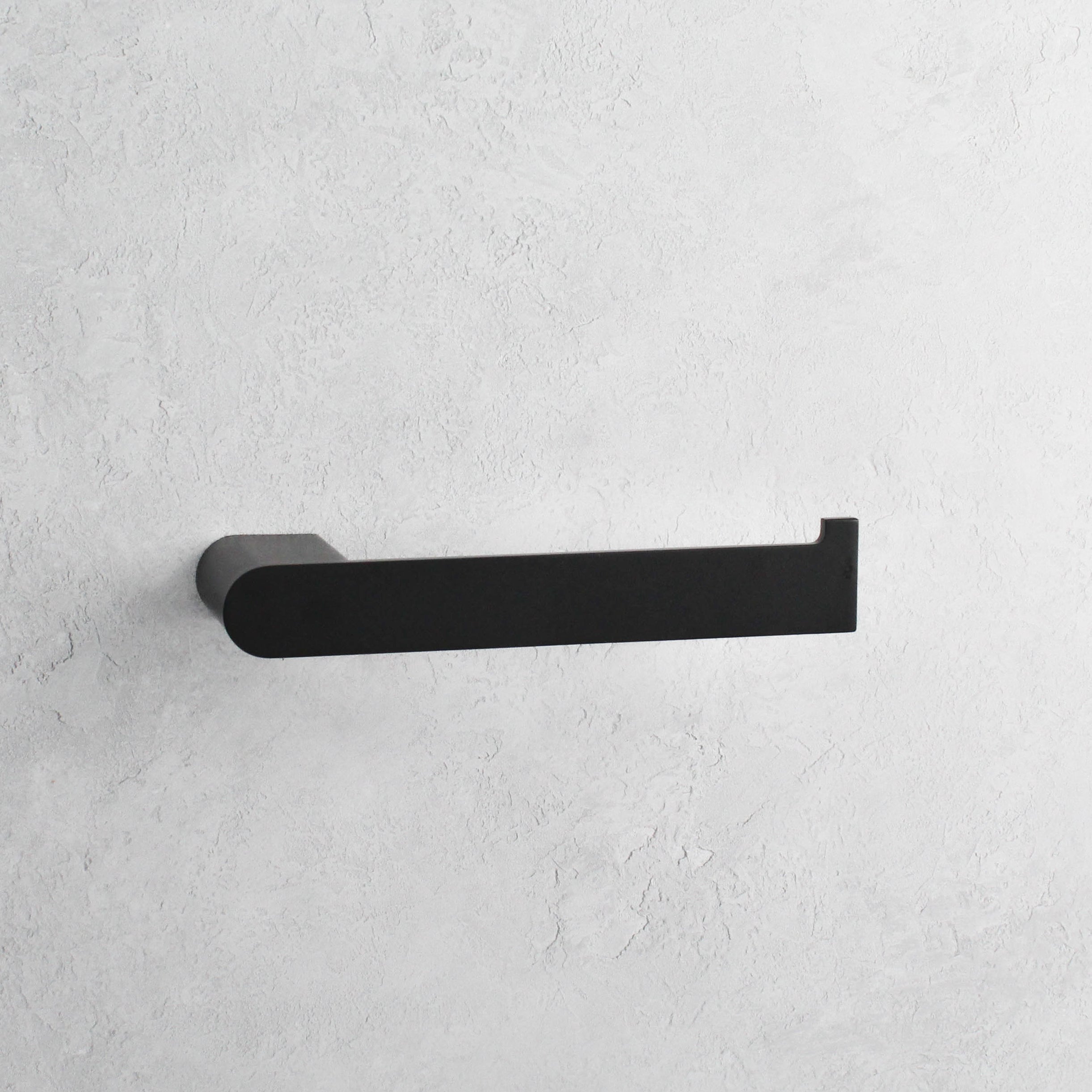 Matte Black Toilet Roll Holder - Namie Home