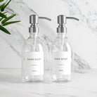 Hand Soap & Dish Soap Clear Plastic Set - Namie Home