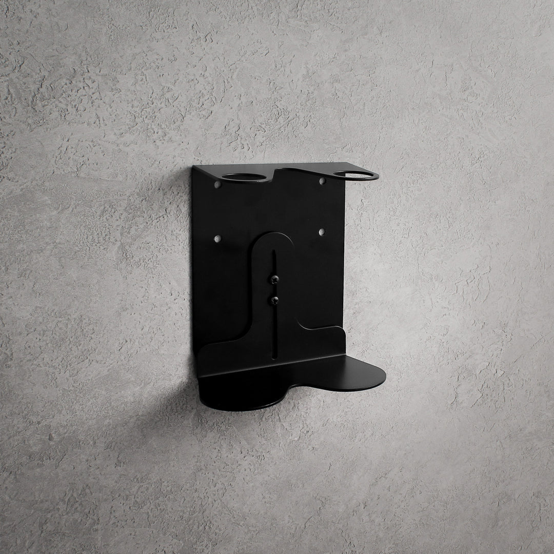 Double Wall Bracket - Matte Black Premium Metal