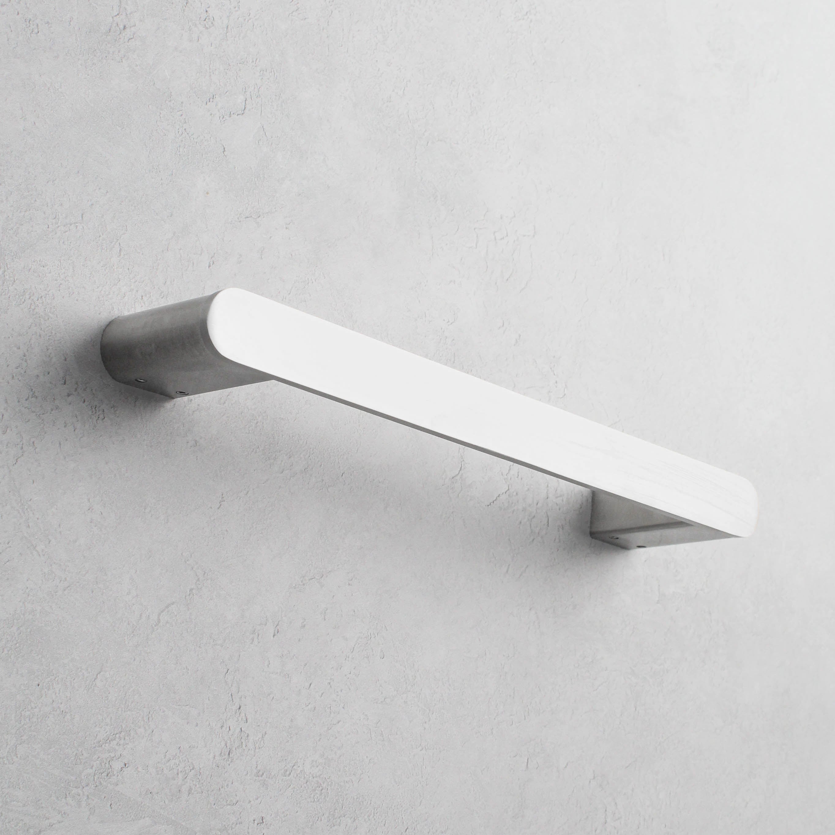 Brushed Silver bathroom fixture