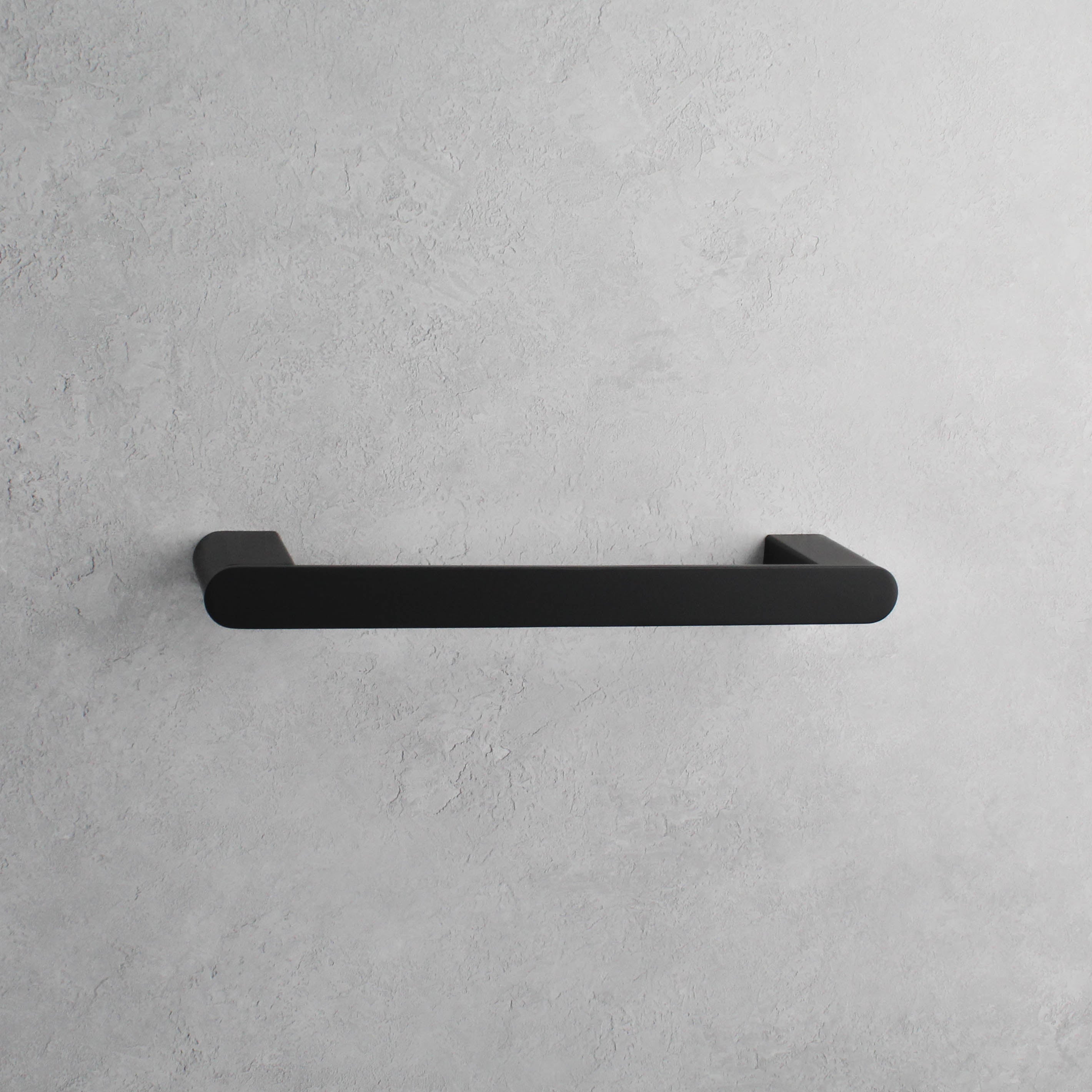 Matte Black Small Towel Bar - Namie Home