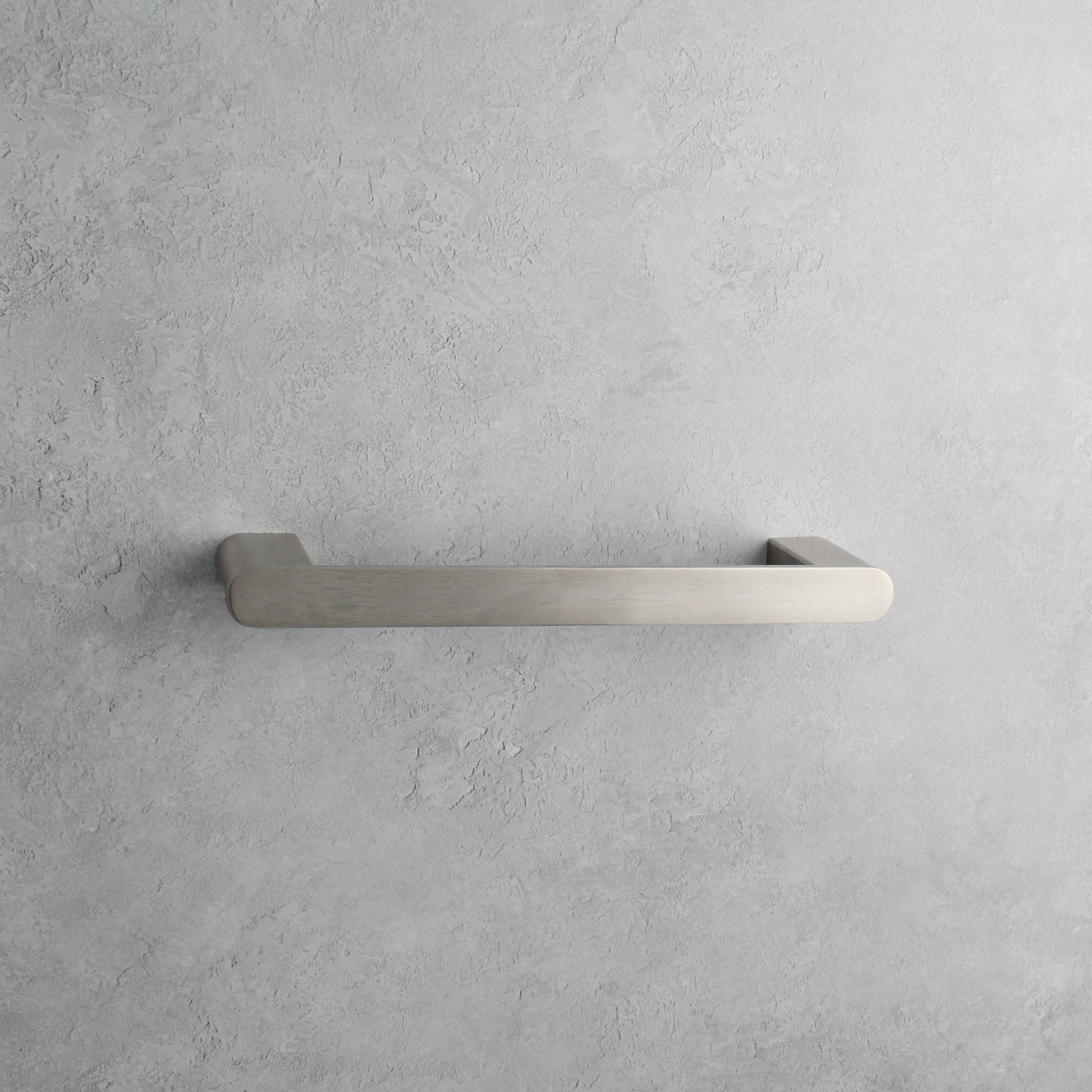 Brushed Silver Small Towel Bar - Namie Home