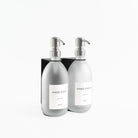 Hand Soap & Hand Cream Frosted White Glass Set - Namie Home