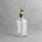 Olive Oil & Balsamic Vinegar Set - Clear Glass Bottle - Namie Home