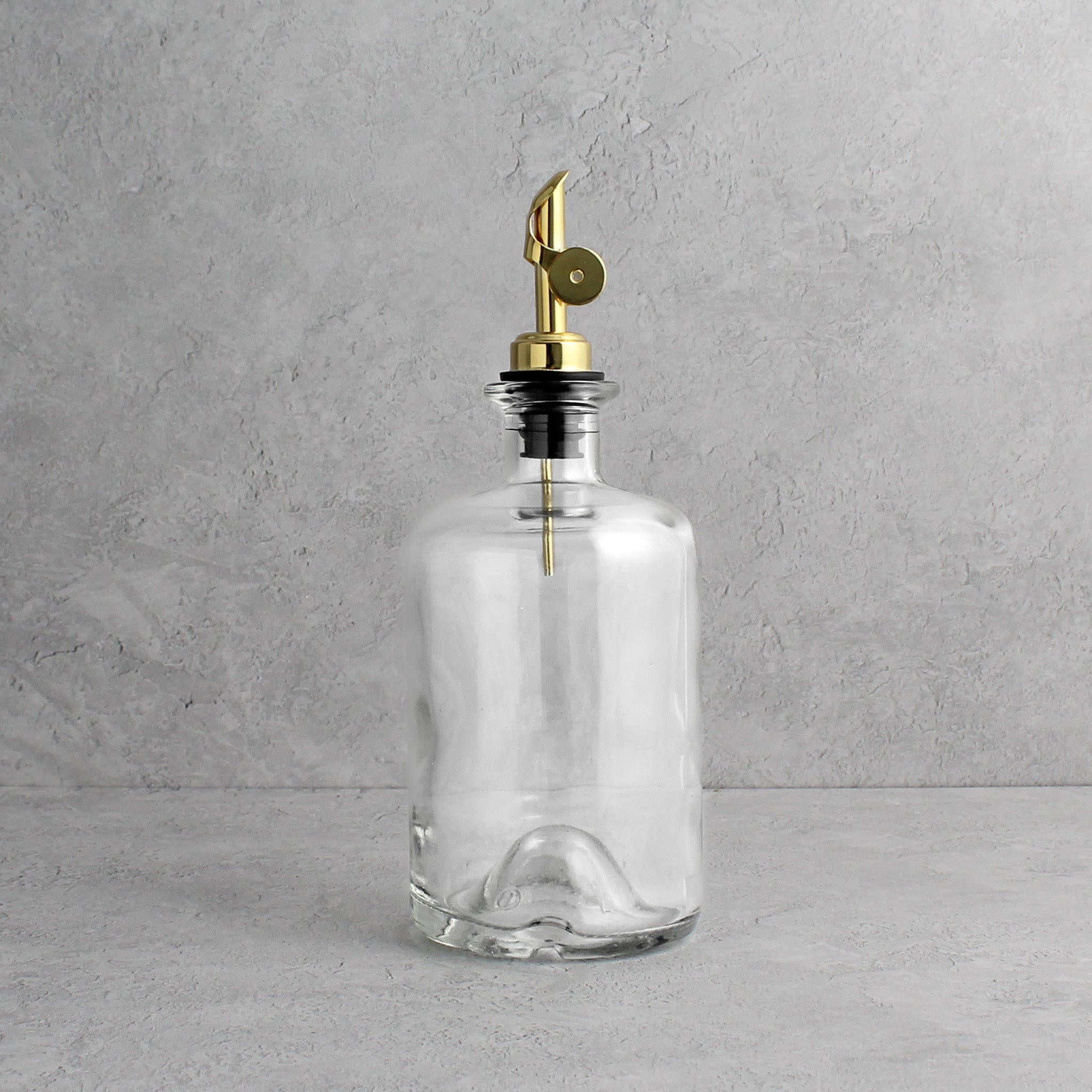 Clear Glass Oil Bottle - Namie Home