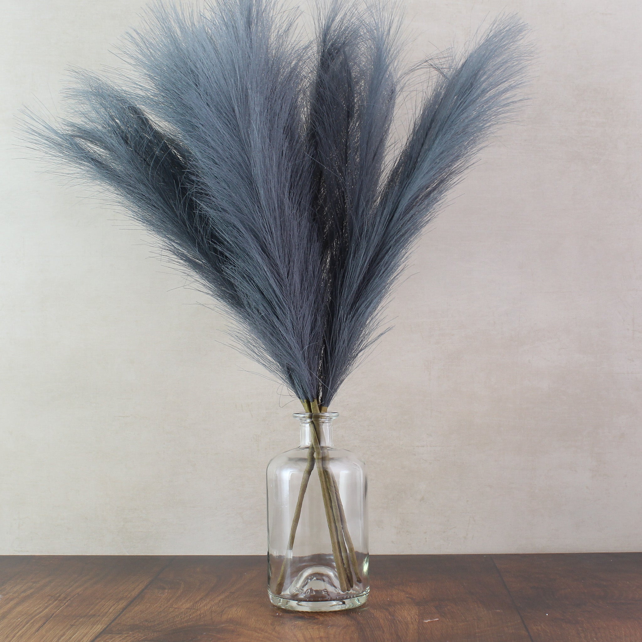 56cm Pampas & Glass Vase - Namie Home