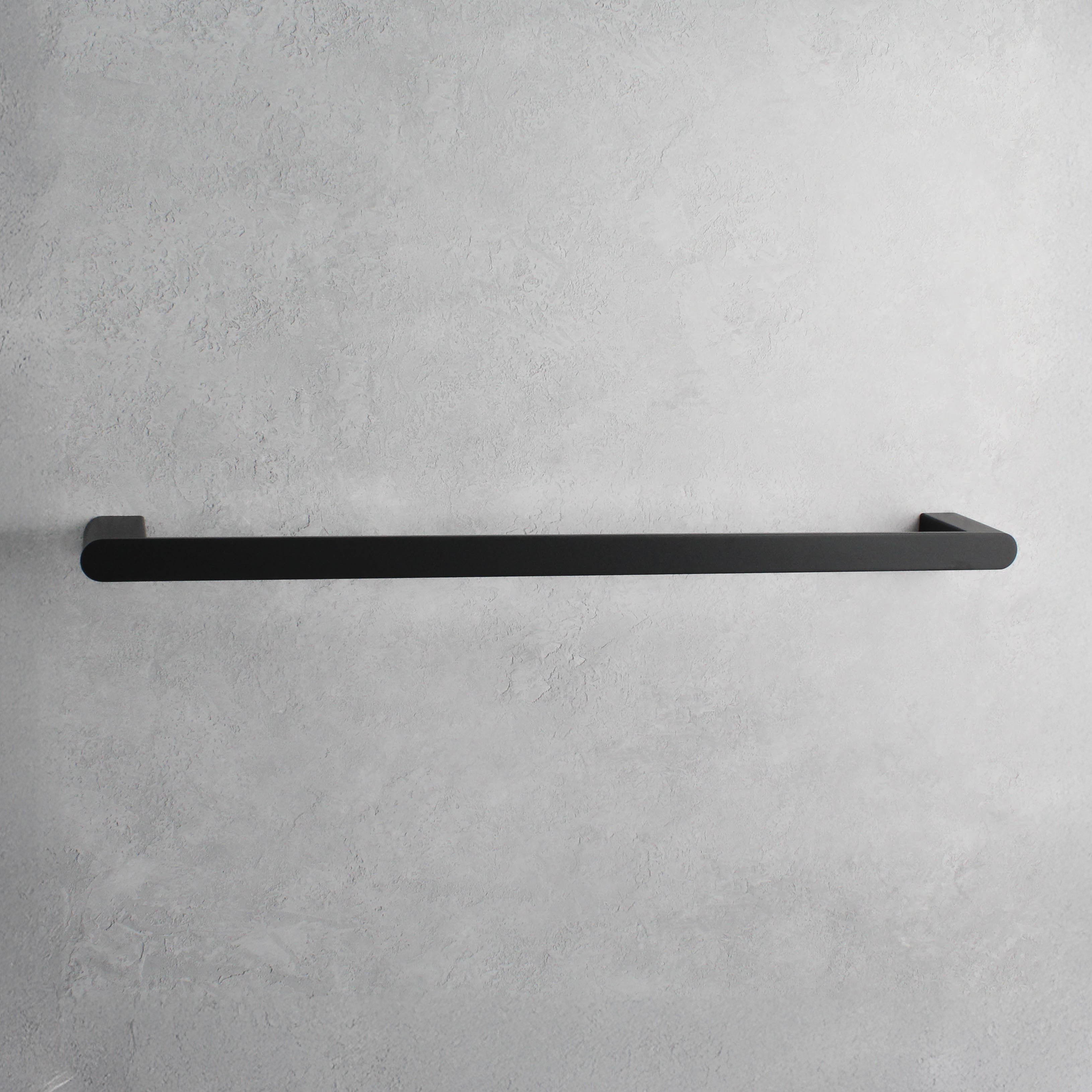 Matte Black Large Towel Bar - Namie Home