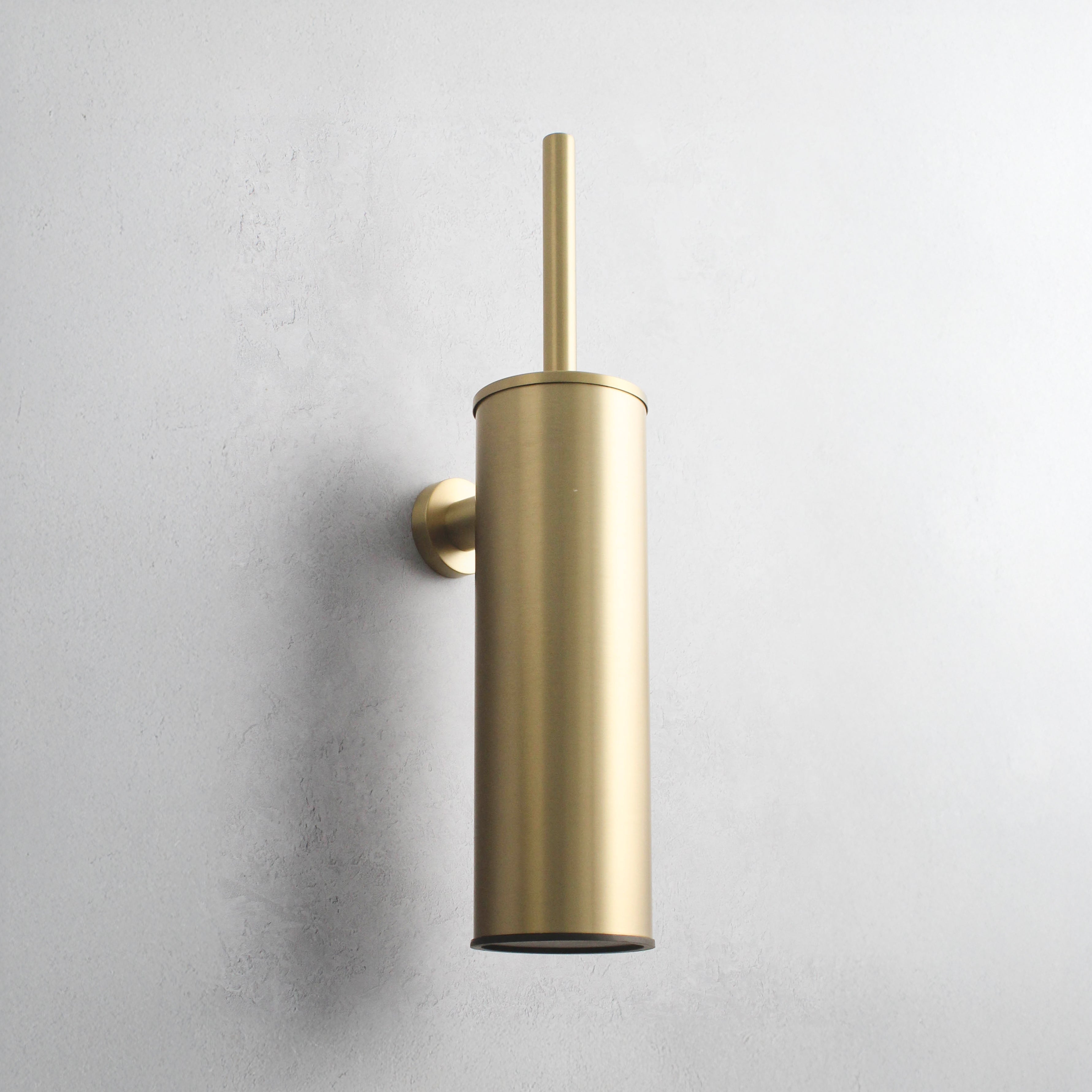 Brushed Gold Toilet Brush & Holder - Namie Home