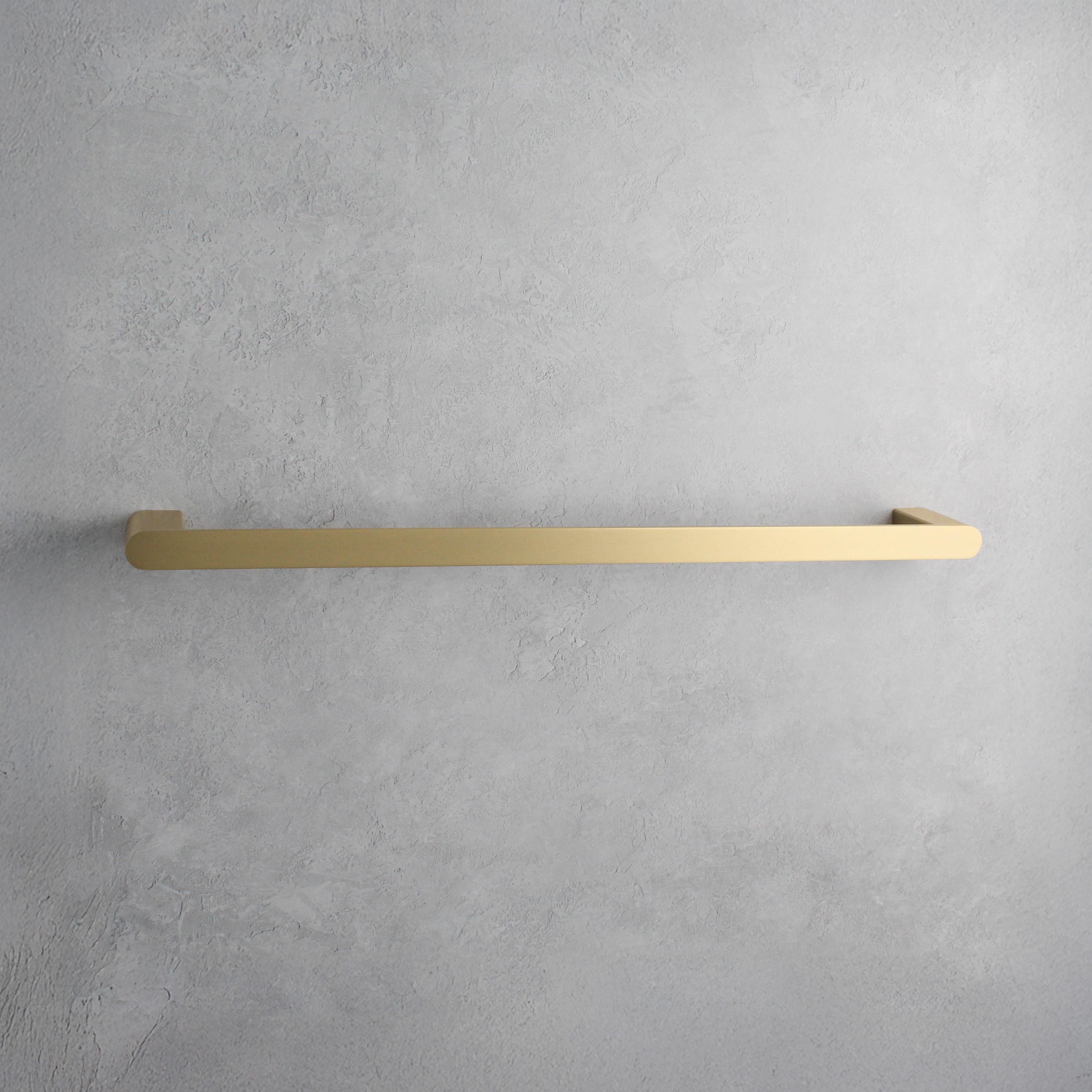 Brushed Gold Large Towel Bar - Namie Home