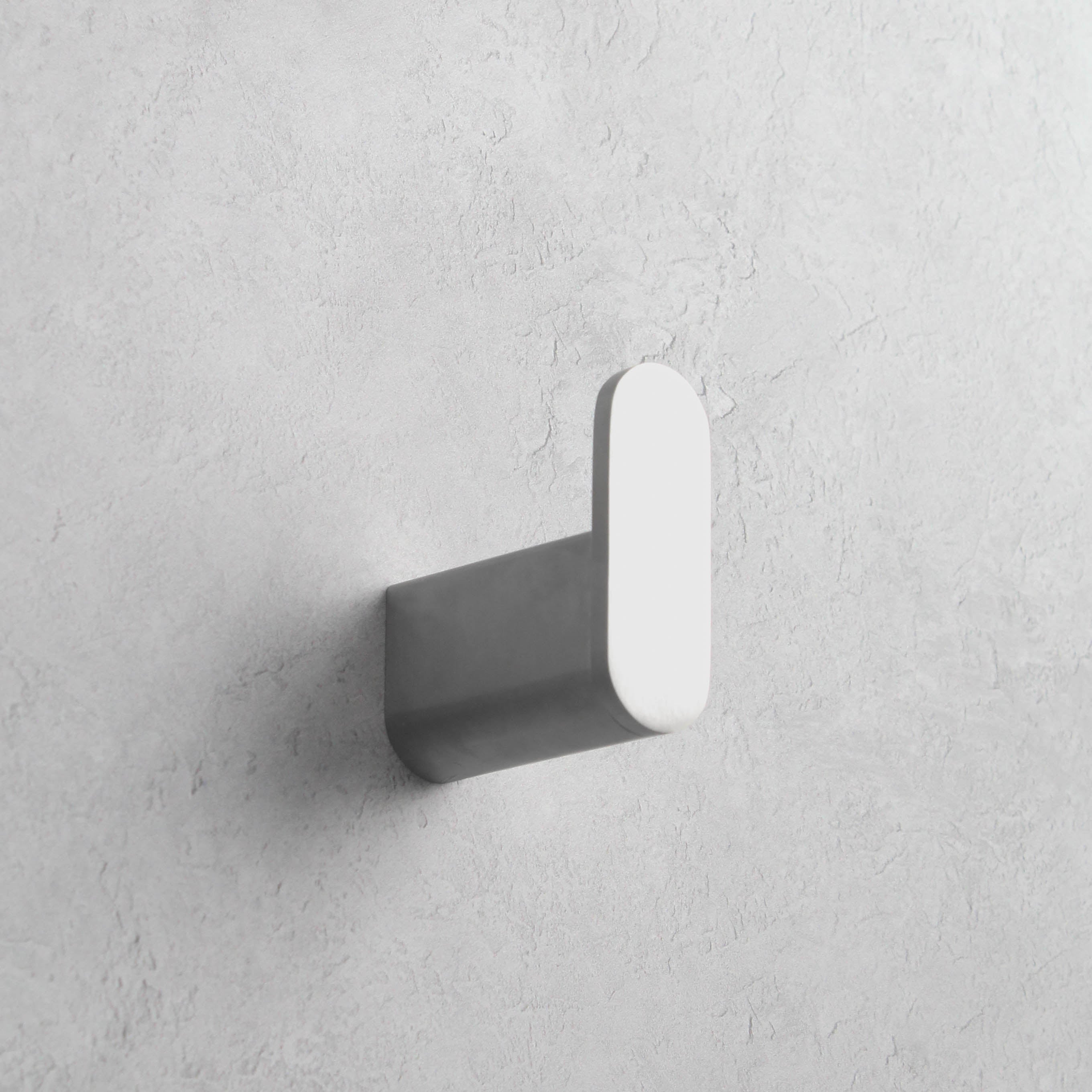 Brushed Silver Robe Hook - Namie Home