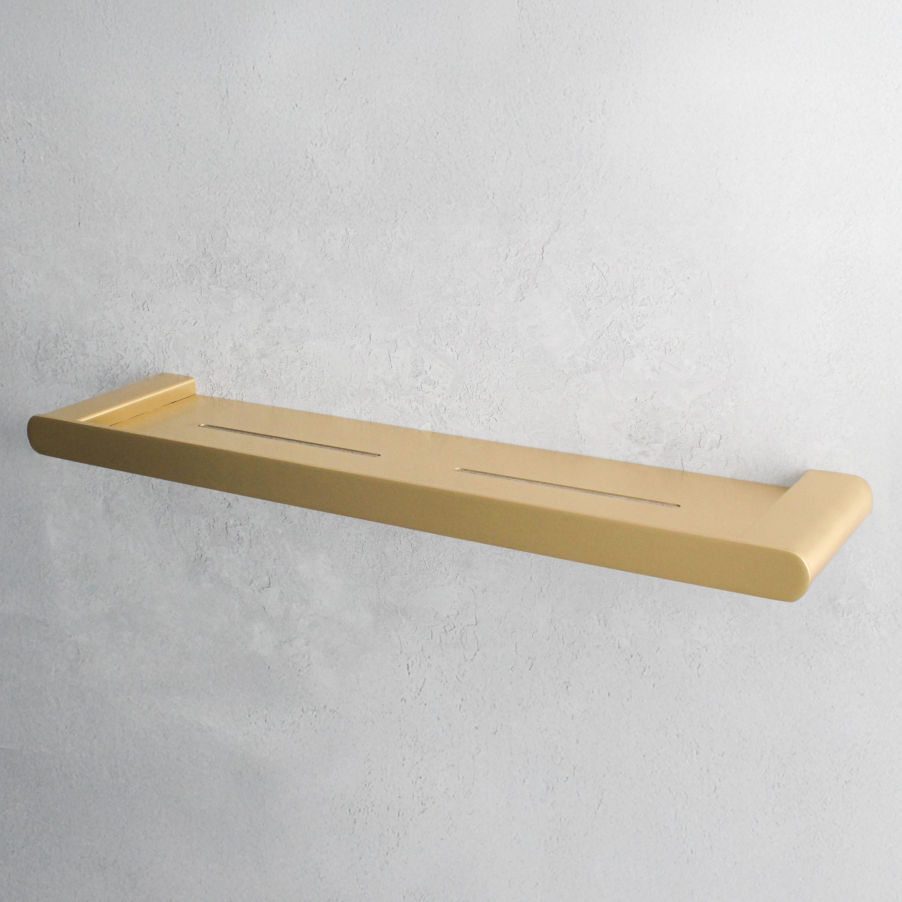 Brushed Gold Shower Shelf - Namie Home