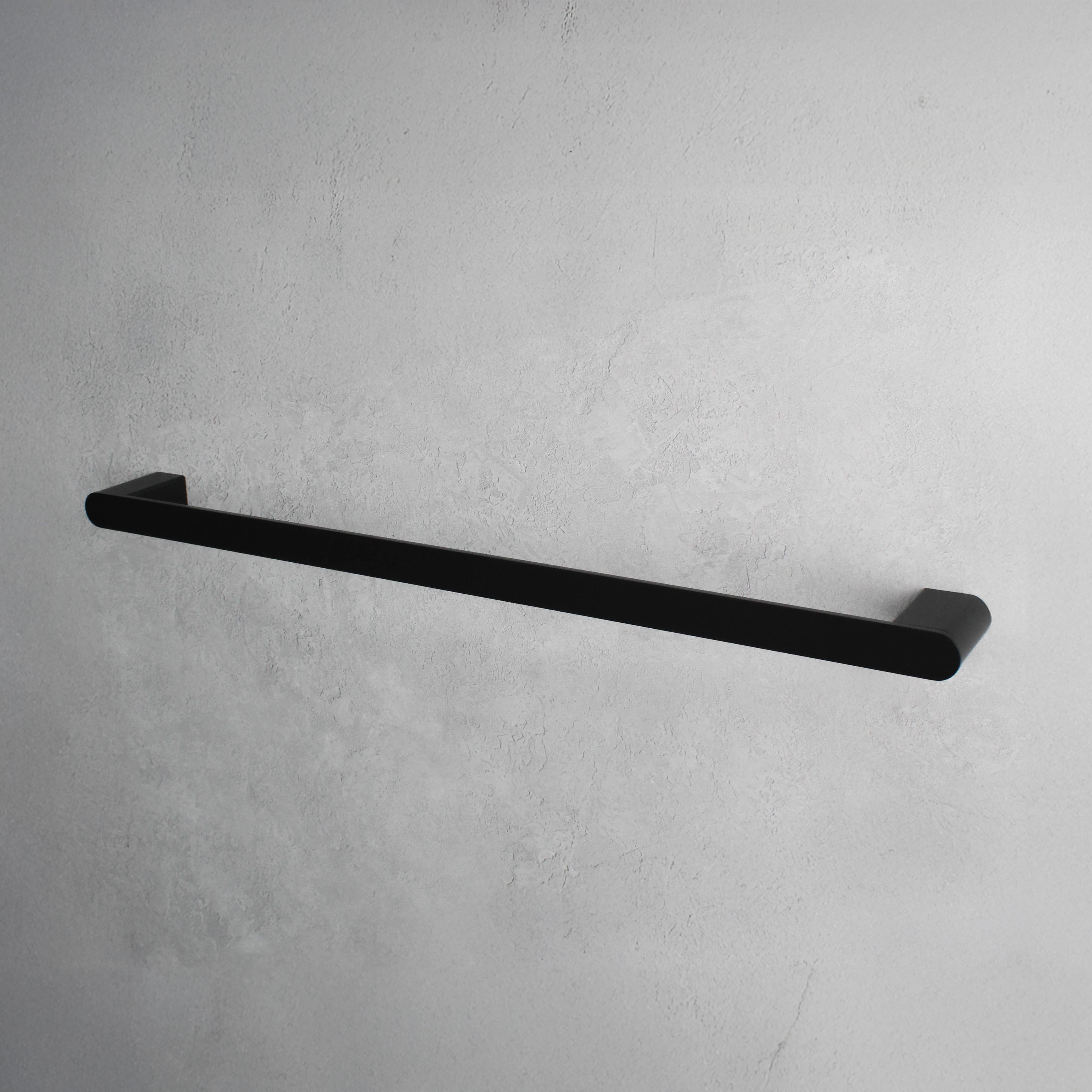 Matte Black Large Towel Bar - Namie Home