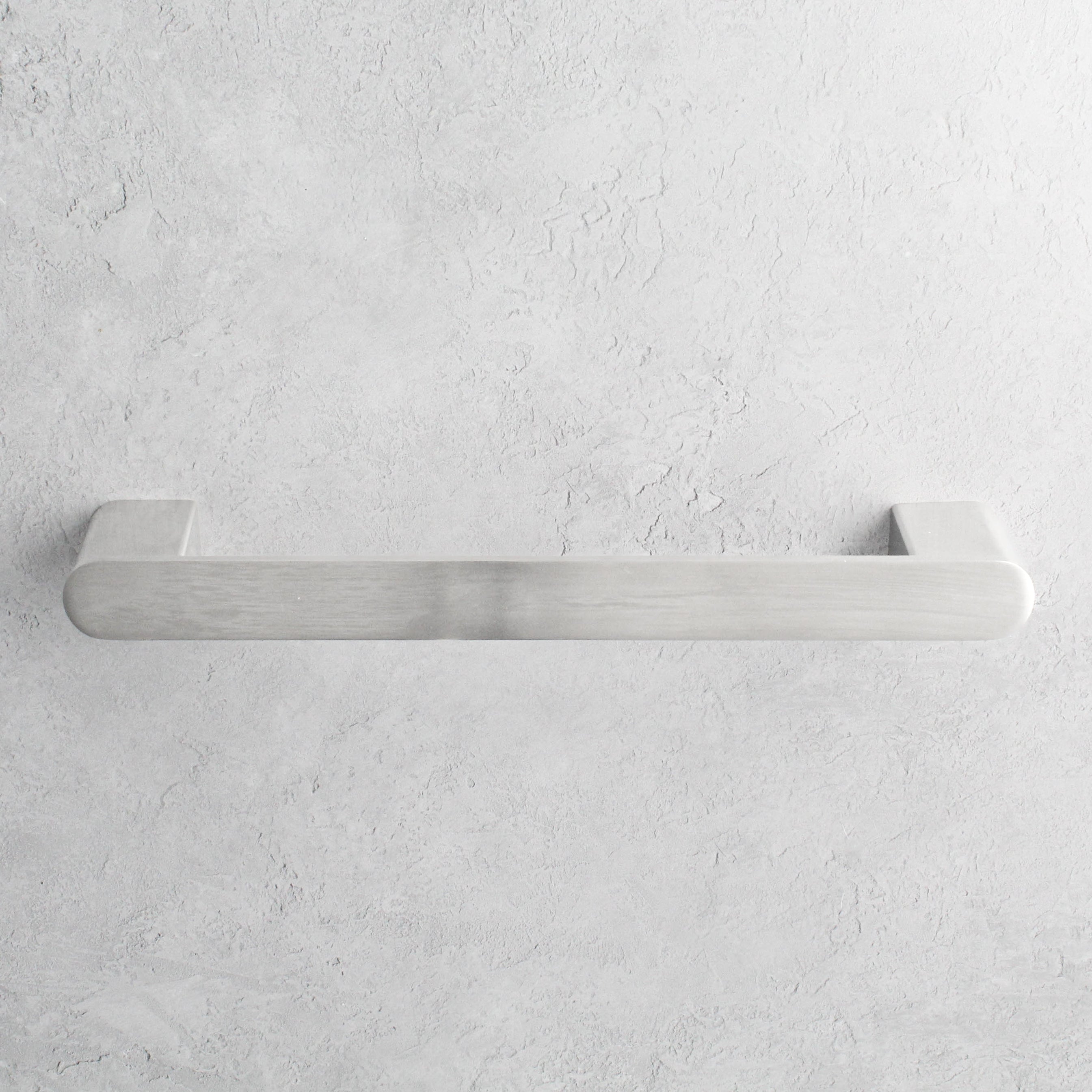 Brushed Silver Small Towel Bar - Namie Home