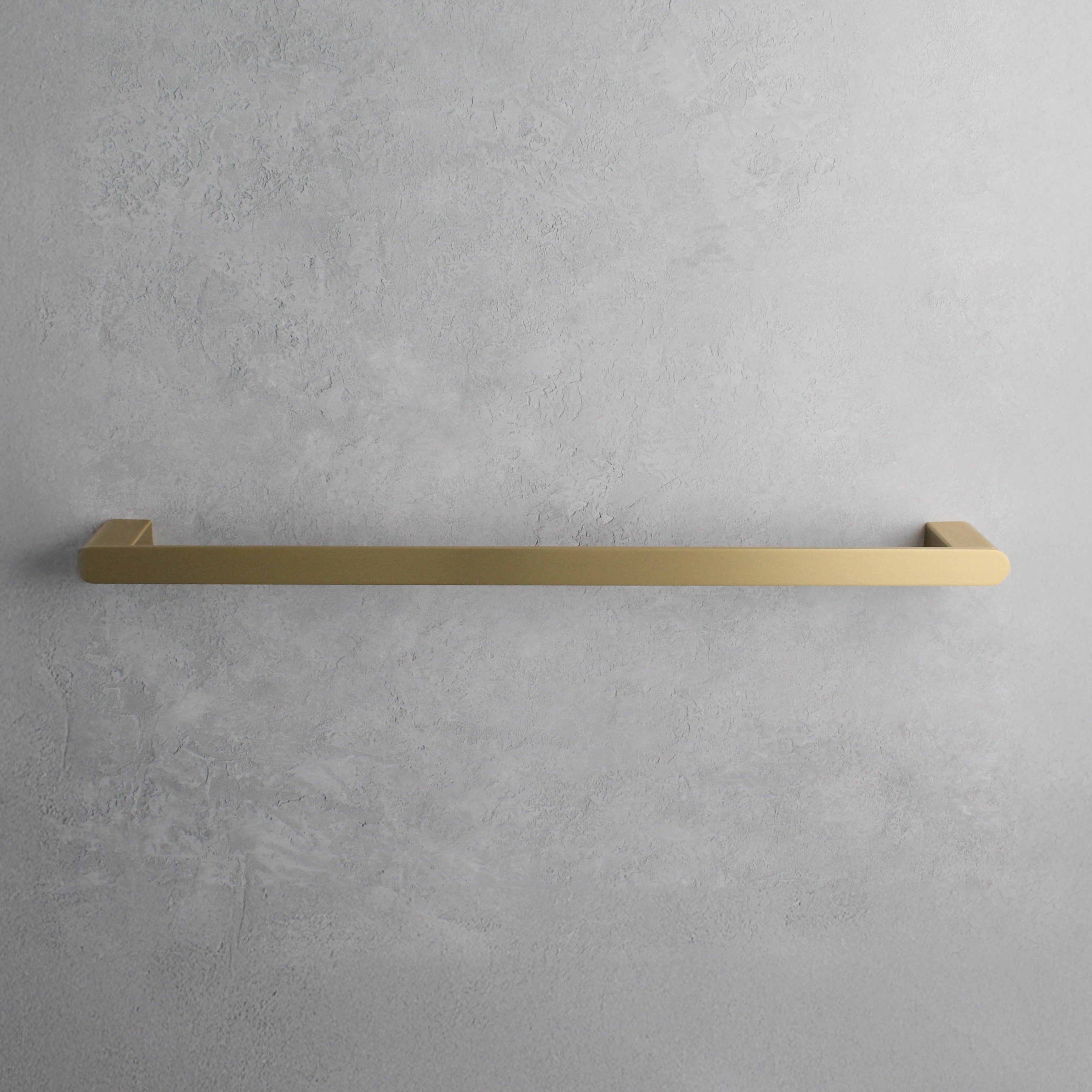 Brushed Gold Large Towel Bar - Namie Home