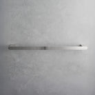 Brushed Silver Large Towel Bar - Namie Home