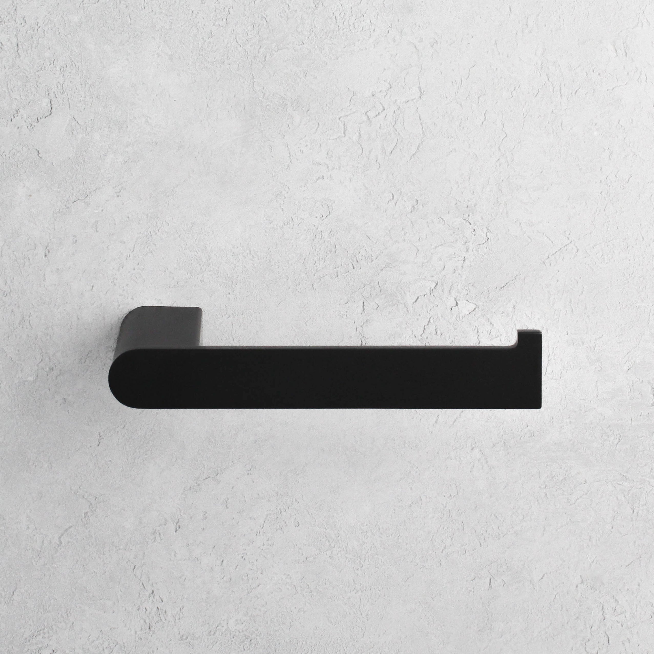 Matte Black Toilet Roll Holder - Namie Home