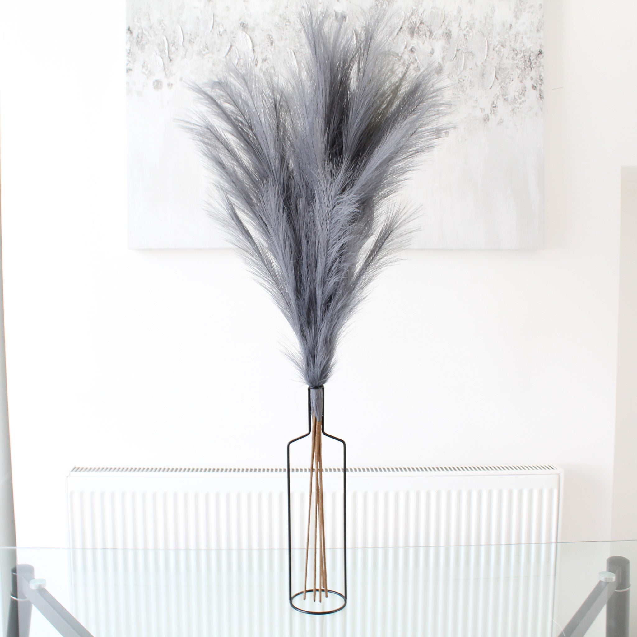 110cm Pampas & Iron Vase - Namie Home