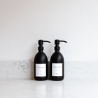 Hand Soap & Dish Soap Matte Black Glass Set - Namie Home