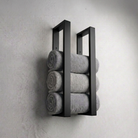 Matte Black Towel Holder