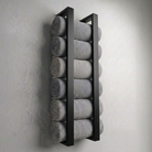 Matte Black Towel Holder