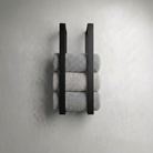 Matte Black Towel Holder