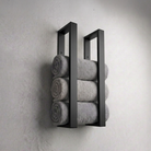 Matte Black Towel Holder