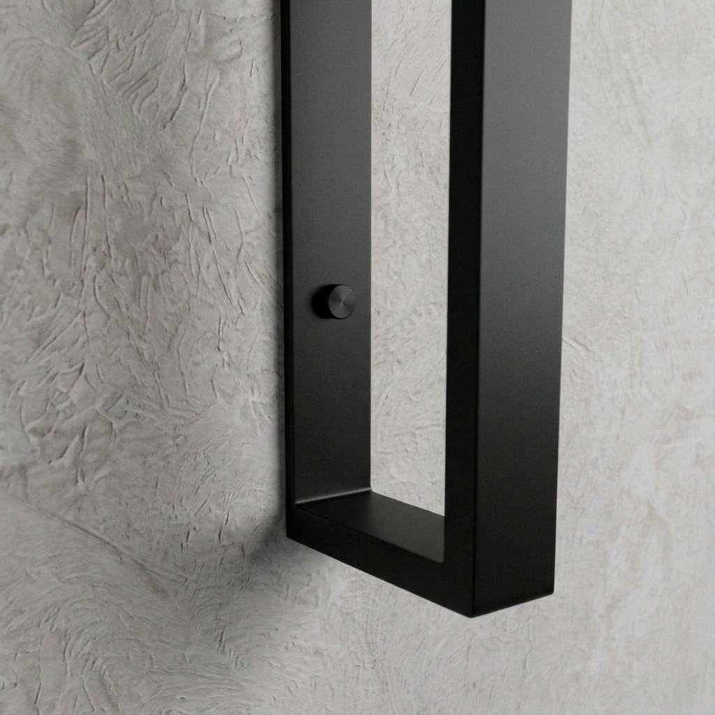 Matte Black Towel Holder