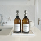 Hand Soap & Hand Cream Amber Glass Set - Namie Home