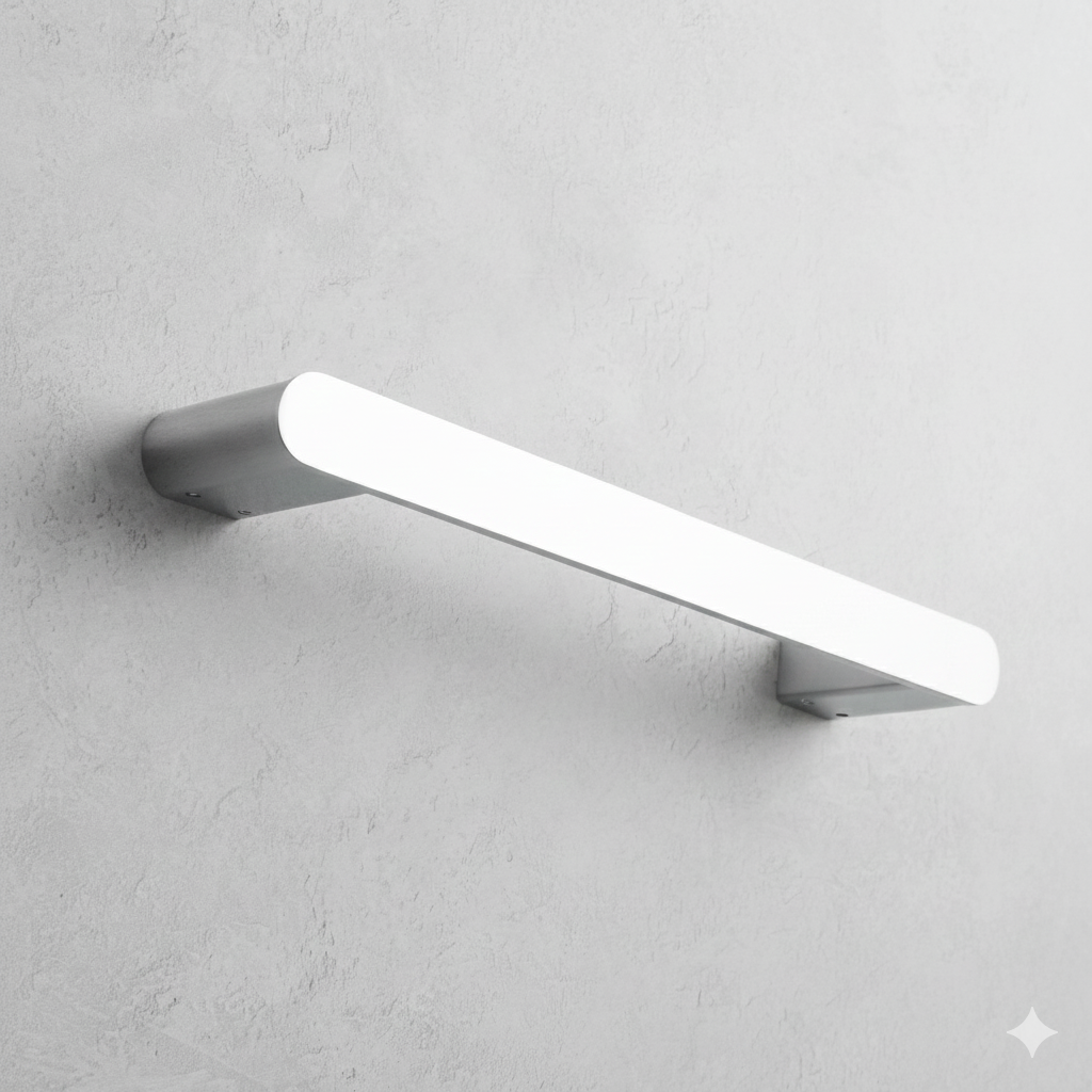 Chrome bathroom fixture