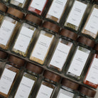 Spice Jar Set With Acacia Lids & 36 White Labels 5