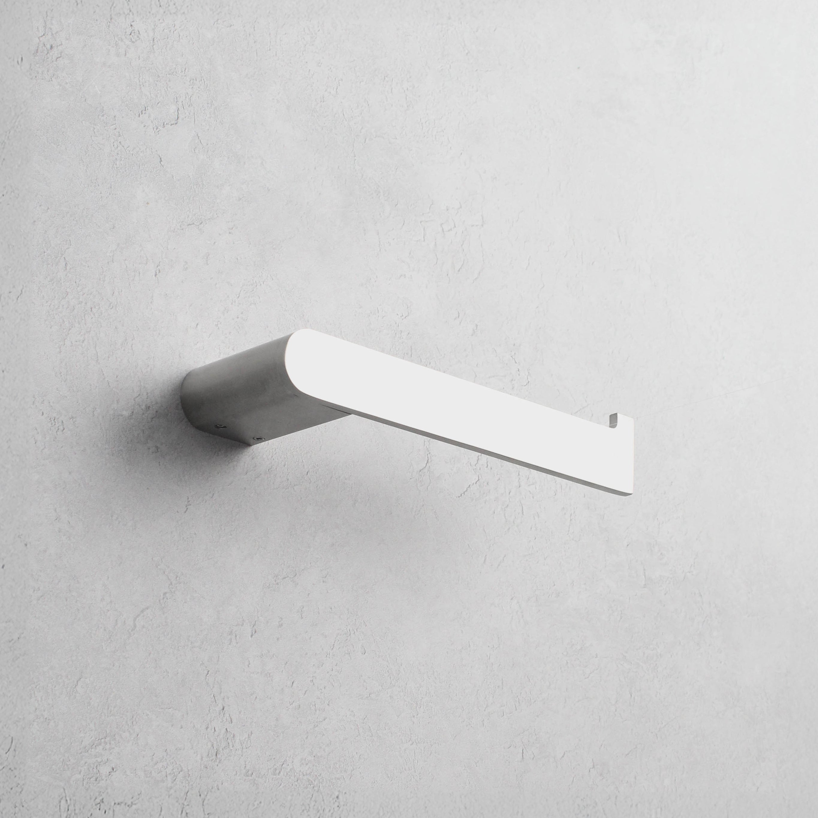 Brushed Silver Toilet Roll Holder - Namie Home